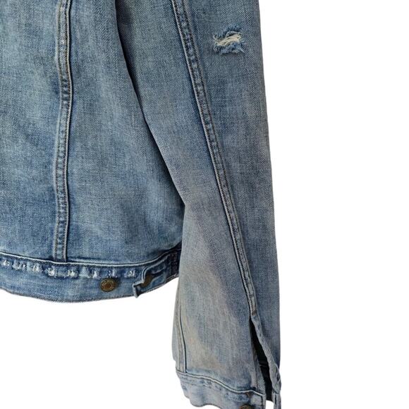 Gap Distressed Denim Jacket - Picture 3 of 7
